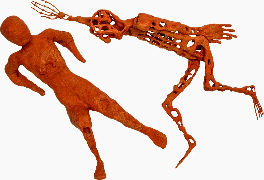 Venus von Pompeij samt Liebhaber - Objekte - Hartkeramik